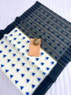 MG 400 Daily Wear Plain Linen Printed Sarees Wholesale Shop In Surat